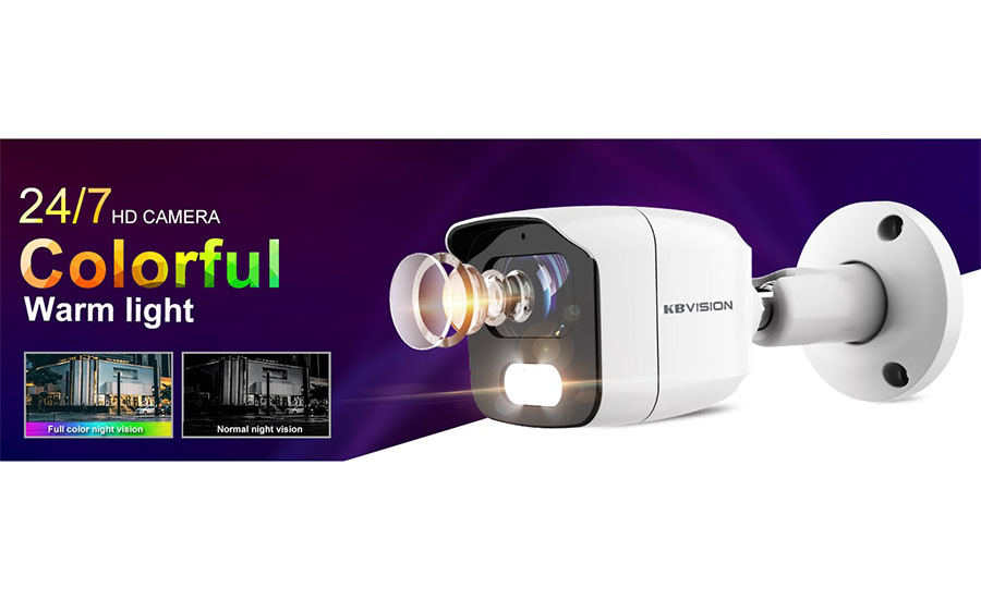 KBVISION introduce Full Color - new solution for night vision
